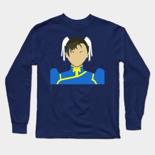 Chun-Li Vector Long Sleeve T-Shirt